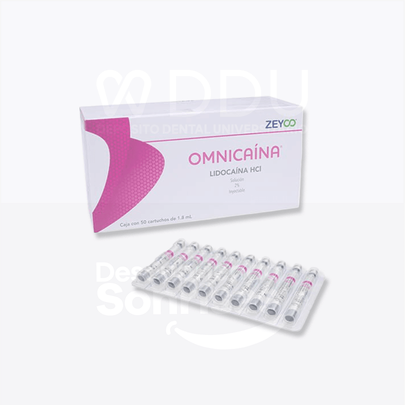 Omnicaina (lidocaina) 2% C/50