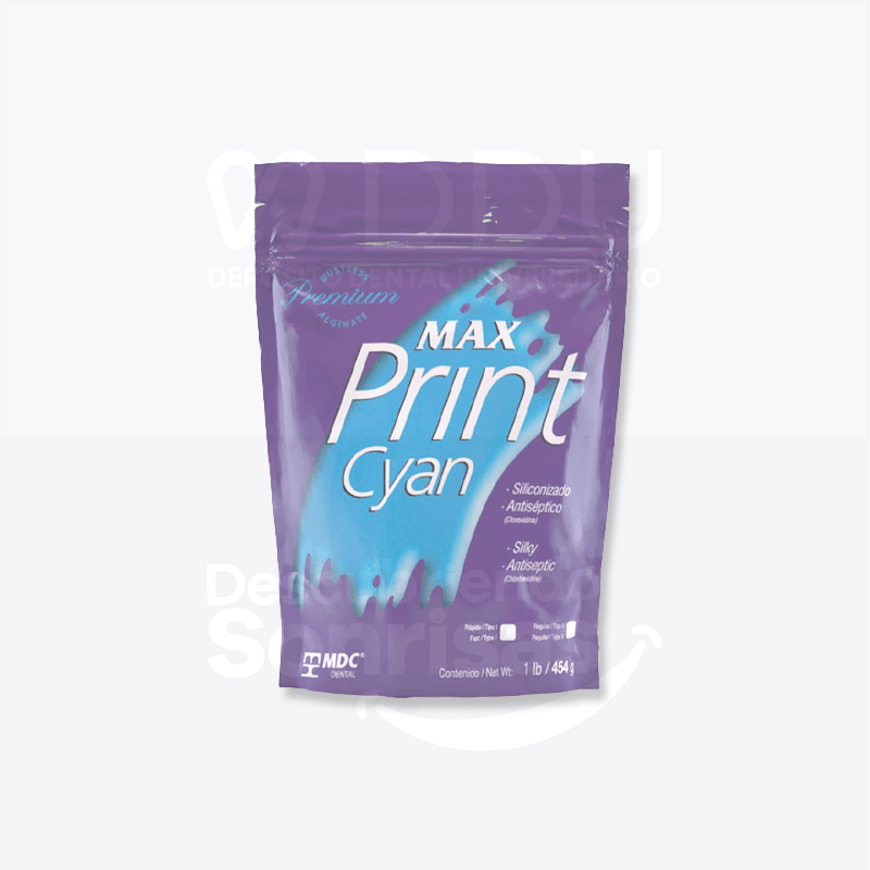 Alginato MAX Print Cyan Tipo II