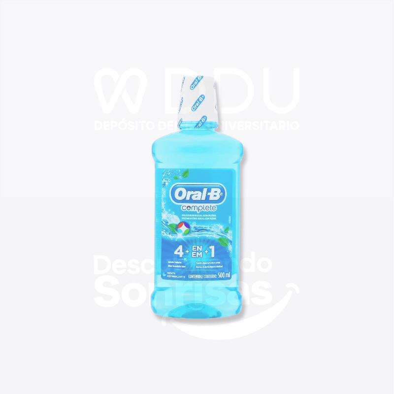 Oral B Enjuague Bucal 500ML Menta