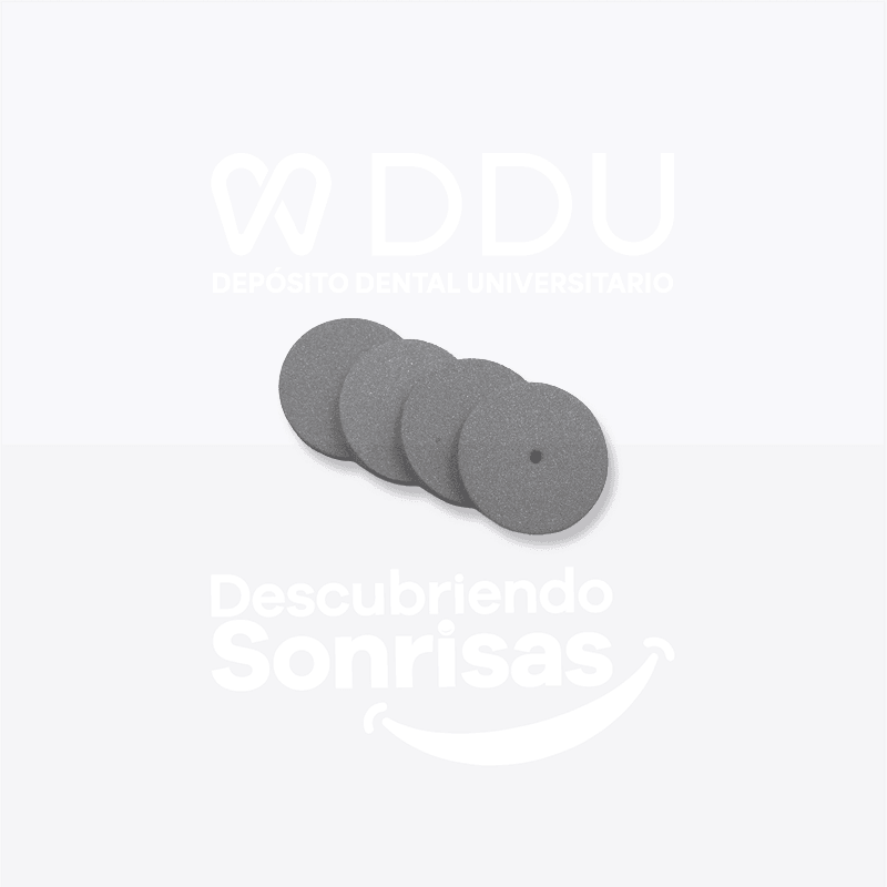 Disco Hule Gris Abrasivo P/p.metal PZA