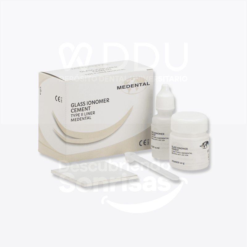 Ionomero Vidrio Tipo II P/base Medental