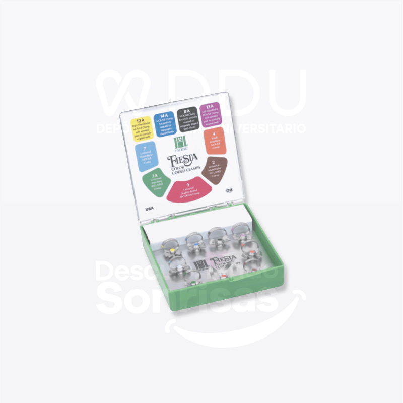 Estuche Grapas Fiesta C. Plastica C/9