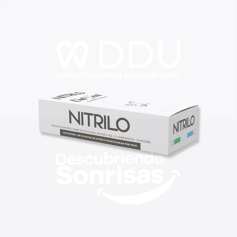 Guante Uniseal Nitrilo Negro GDE