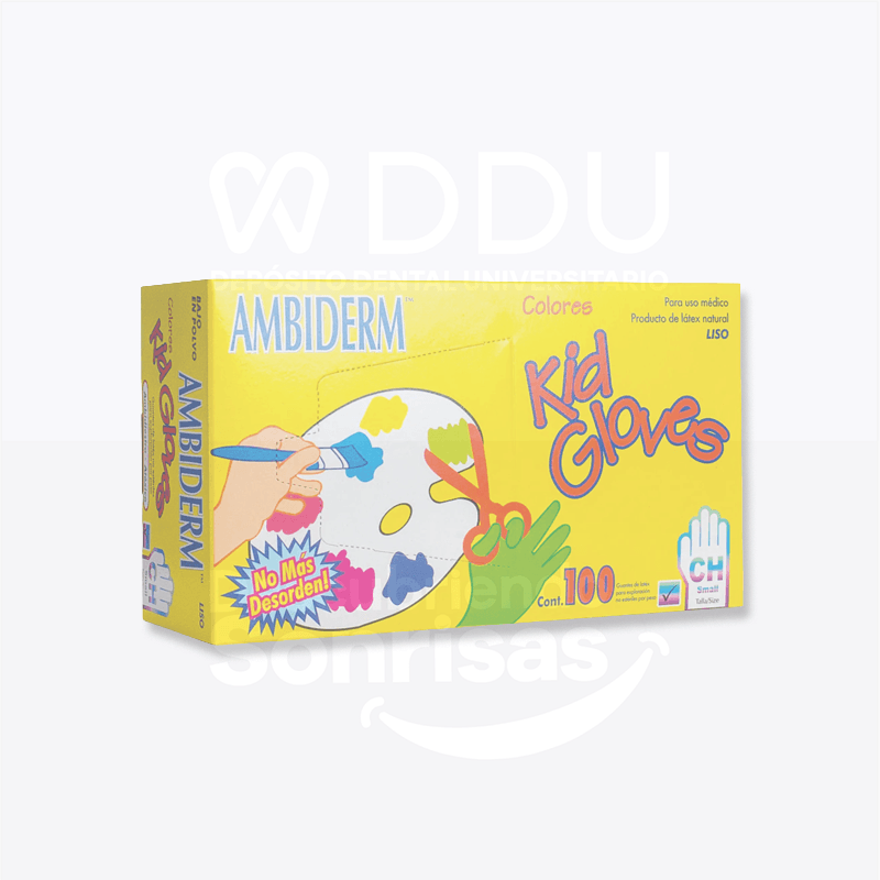 Guante Ambiderm Plus Kidgloves MED