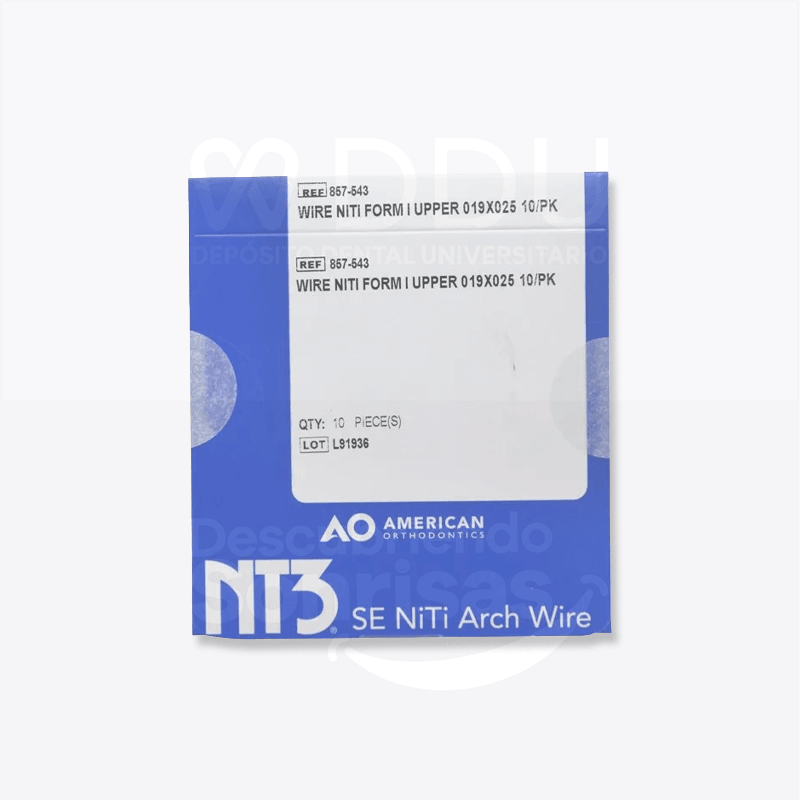 Arco Niti NT3 Rect .019x.025 SUP C/10