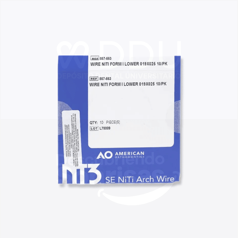Arco Niti NT3 Redondo .020 SUP C/10