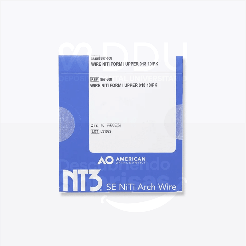 Arco Niti NT3 Redondo .018 SUP C/10
