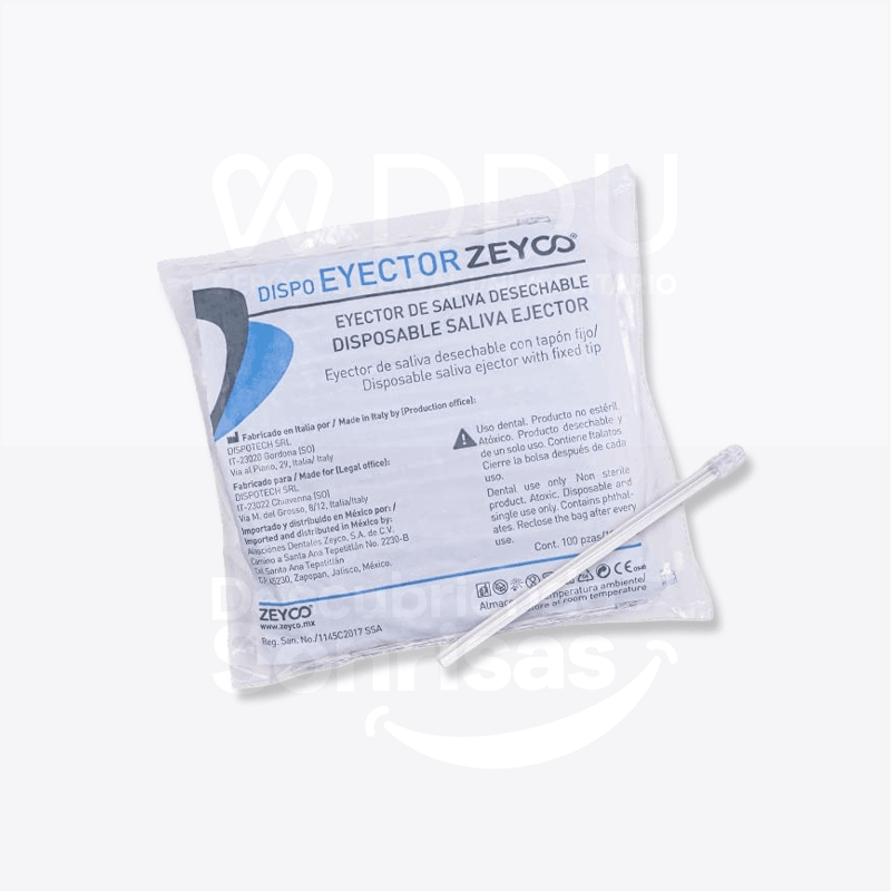 Eyector Siri C/100 Desechable