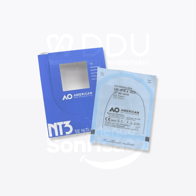 Arco Niti NT3 Rect .016x.022 SUP C/10