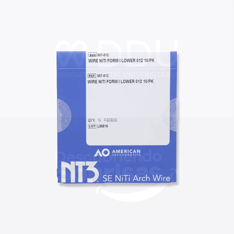 Arco Niti NT3 Redondo .012 INF C/10
