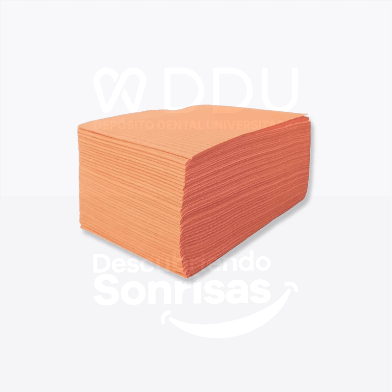 Caja Campo Desechable Naranja C/500