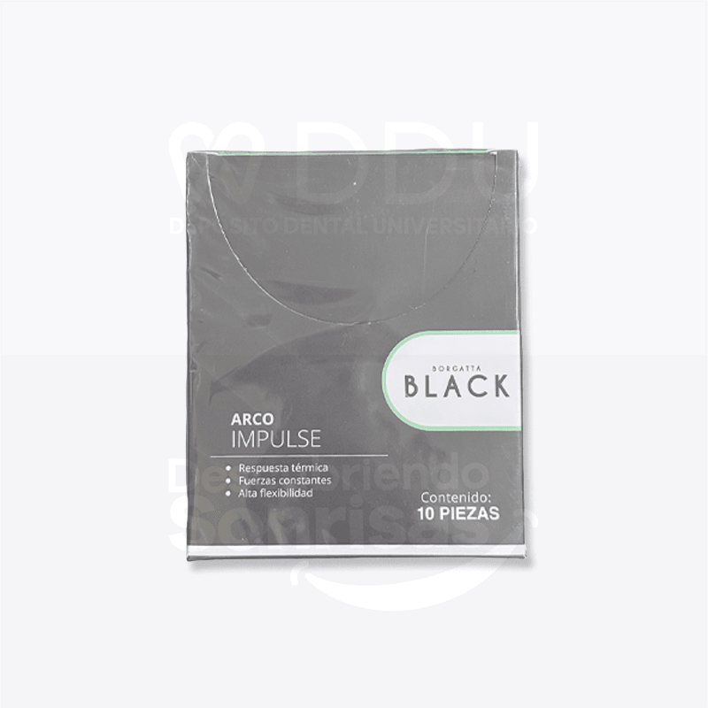 Arco Acero Accuform .014 Sup. C/10 Black