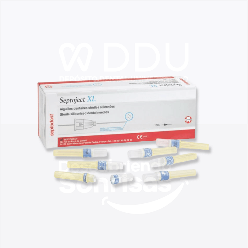 Aguja Septoject 30G Extracorta C/100