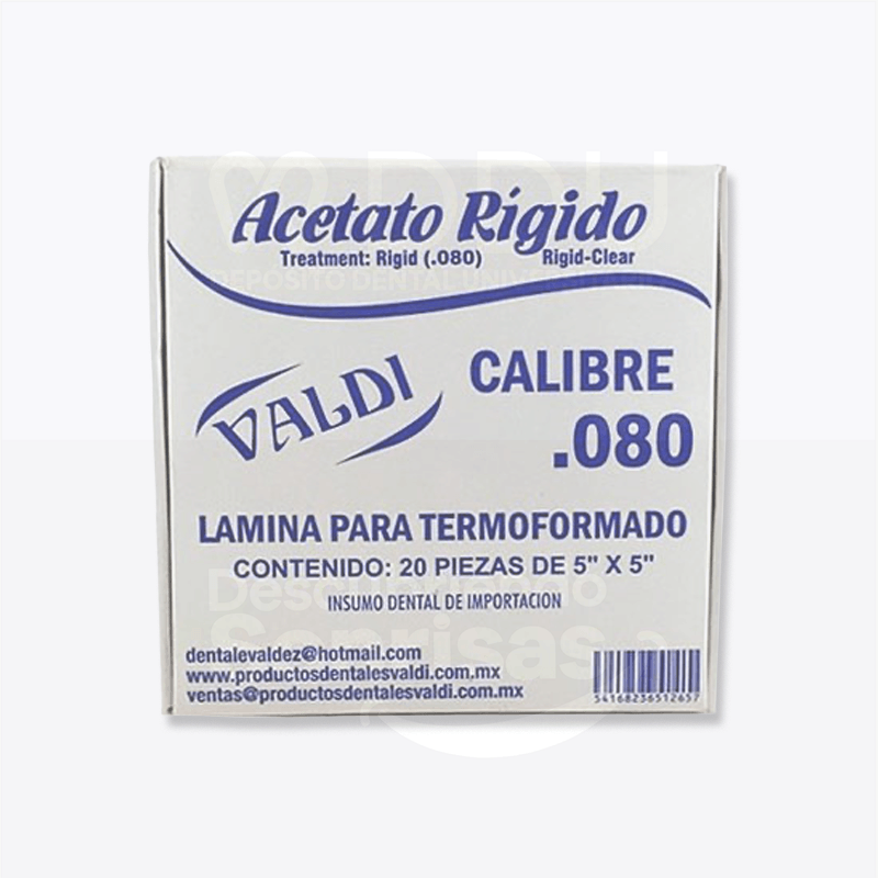 Acetato Rigido #80 Cimmo Pqte C/20