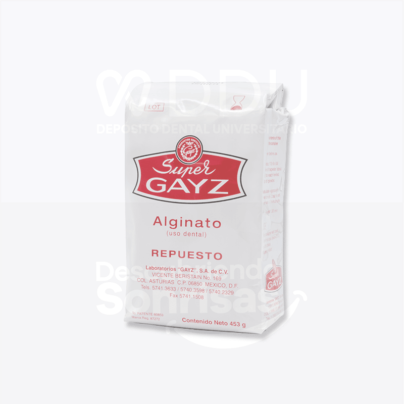 Alginato Super Gayz Bolsa 453 GRS