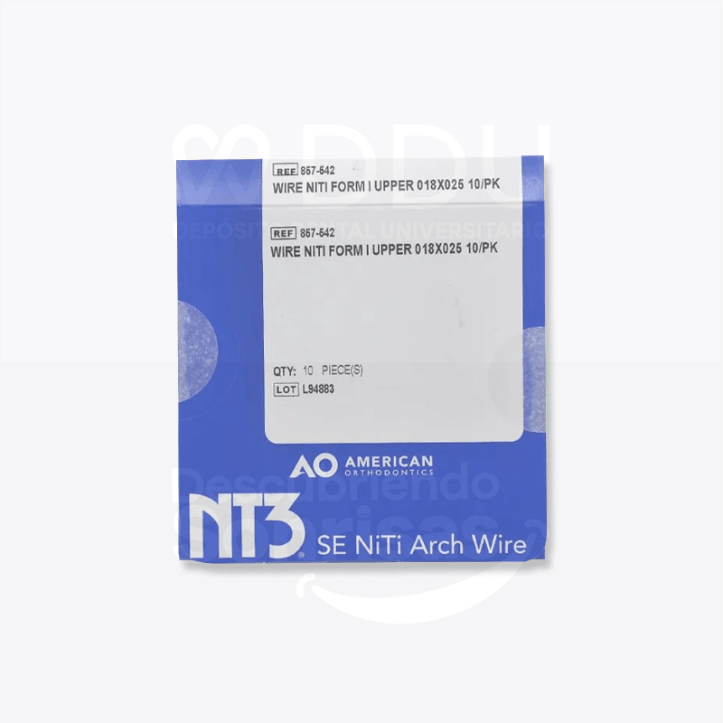 Arco Niti NT3 Rect .018x.025 SUP C/10