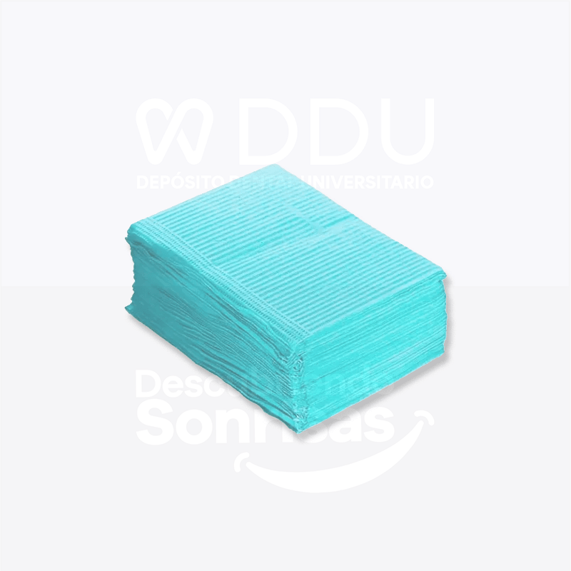 Caja Campo Desechable Aqua C/500