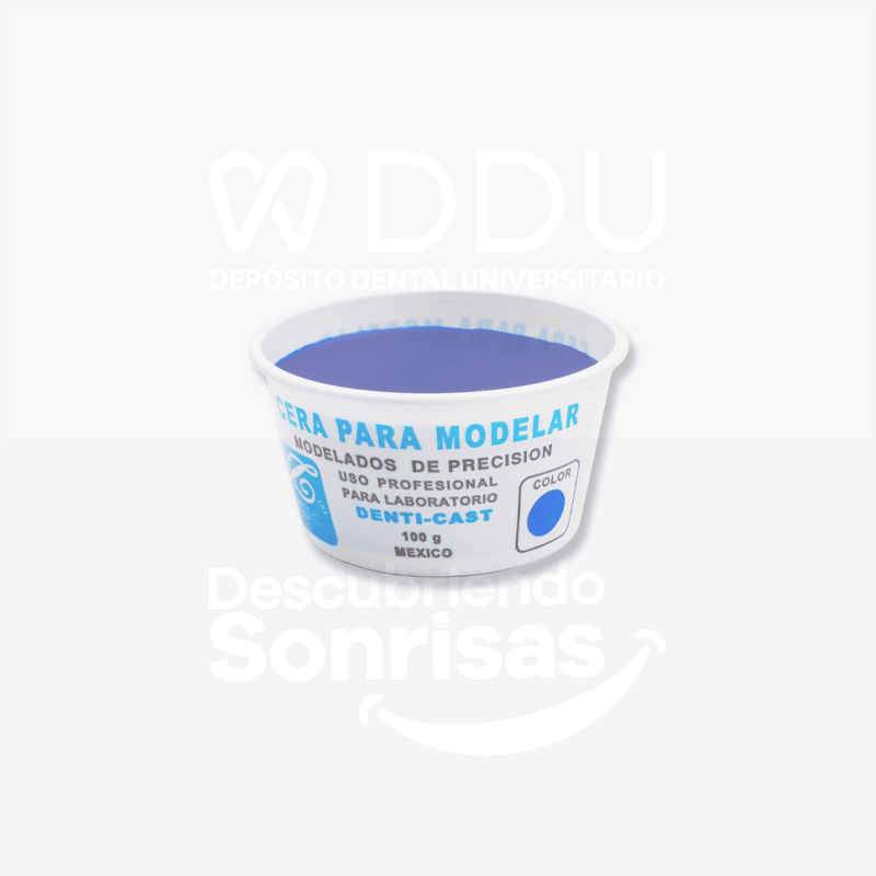 Cera Econom Azul P/modelar 100 GR