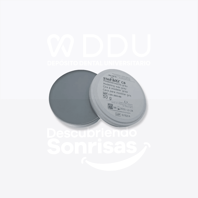 Cera Starwax CB P/modelar Gris C/50 GR