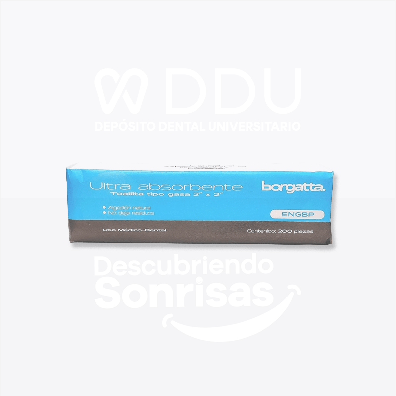 Gasas 5X5 CM Borgatta C/200 NO Tejida