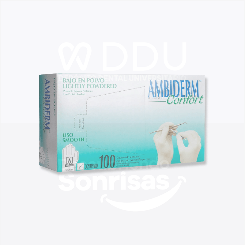 Guante Ambiderm Confort Med.