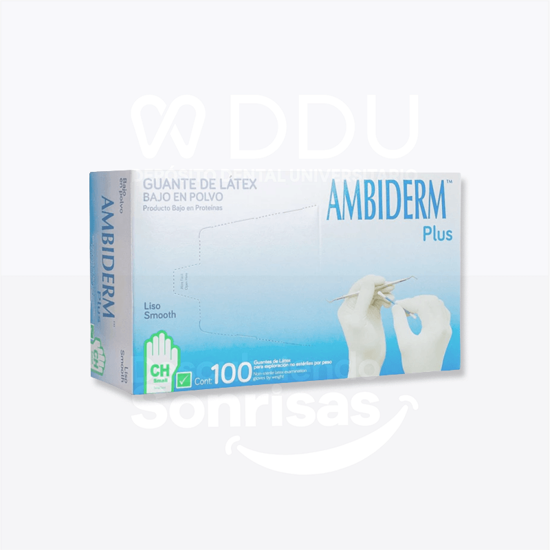 Guante Ambiderm Plus Verde CH.