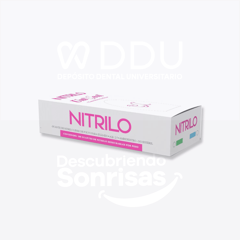 Guante Uniseal Nitrilo Rosa CH