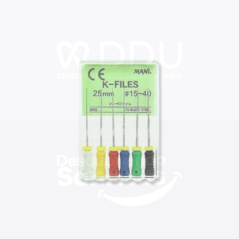 Lima K File Mani #015-040 25MM