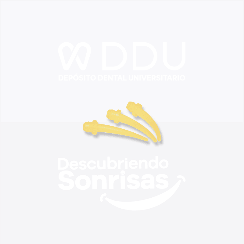 Minipuntas Intraorales Amarillas C/10