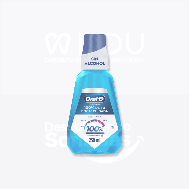 Oral B Enjuague Bucal 250ML Menta