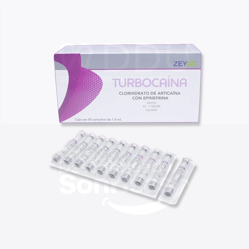 Turbocaina Arti 4% C/50 -plastica-