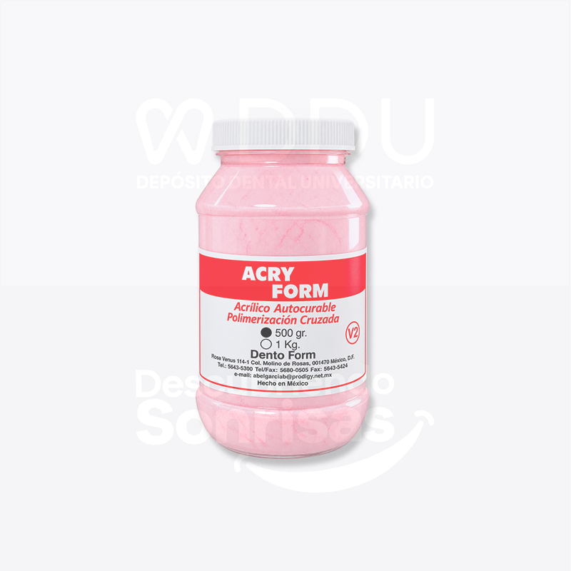 Acrilico Acry Form Termo 500GR. V2