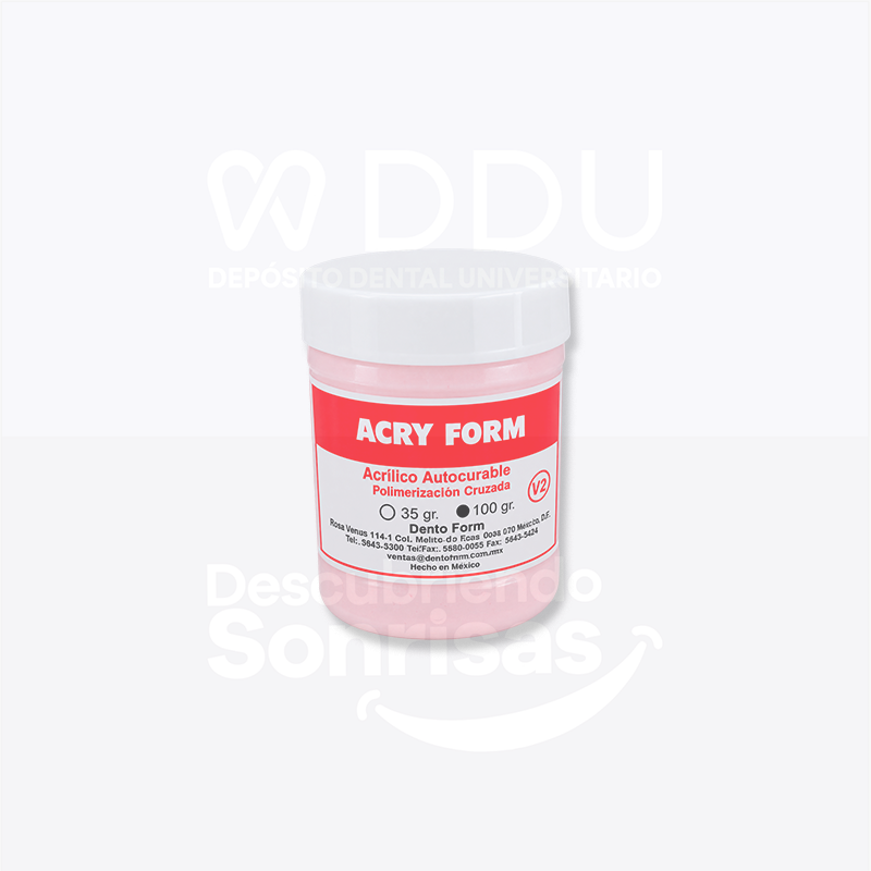 Acrilico Acry Form Termo 100GR. V2
