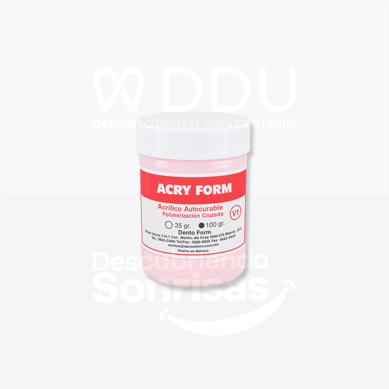 Acrilico Acry Form Termo 100GR. V1