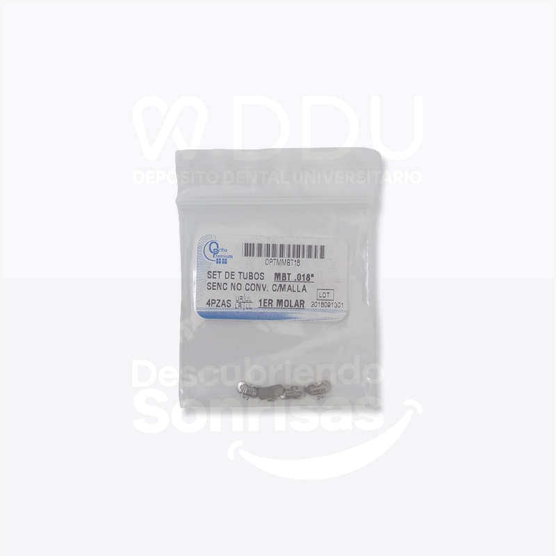 JGO Tubos Senc MBT .018 P/7 C/malla C/4