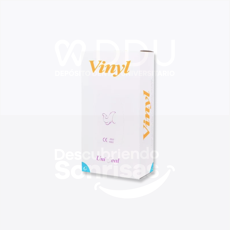 Guante Uniseal Vinyl GDE Transp