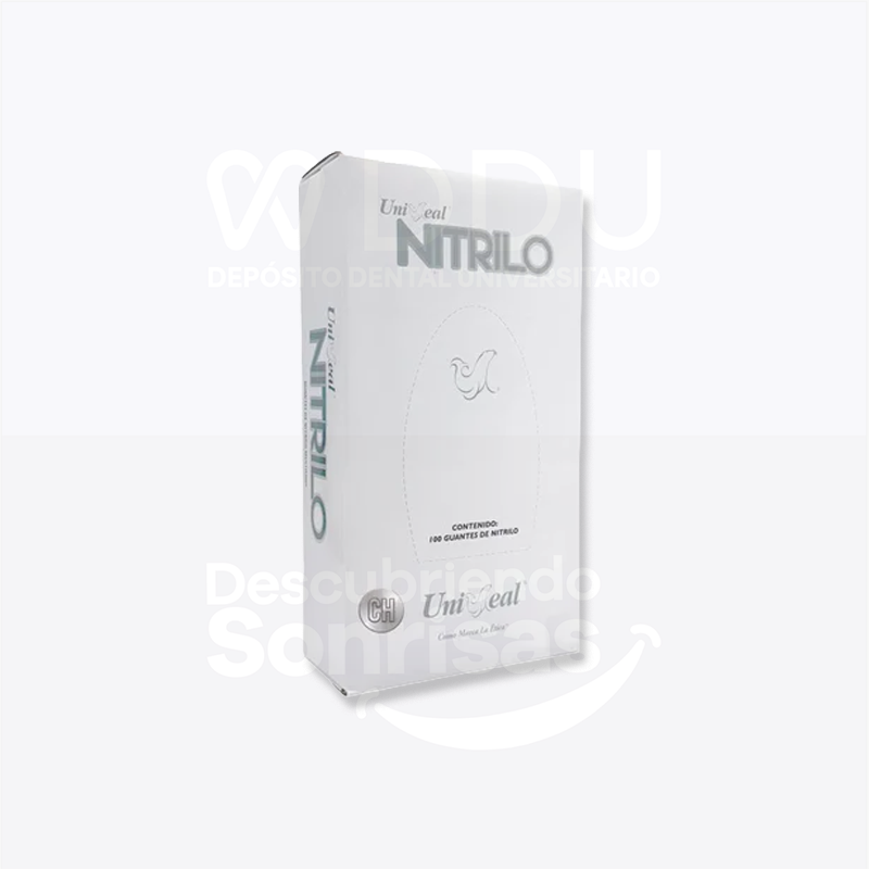 Guante Uni. Nitrilo Metal Gris X-ch