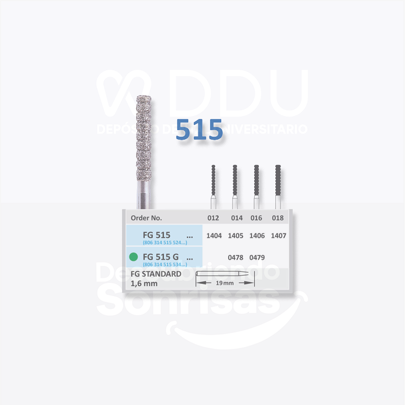 Fresa Diamante Fg515g-014 Cilin. P/prote