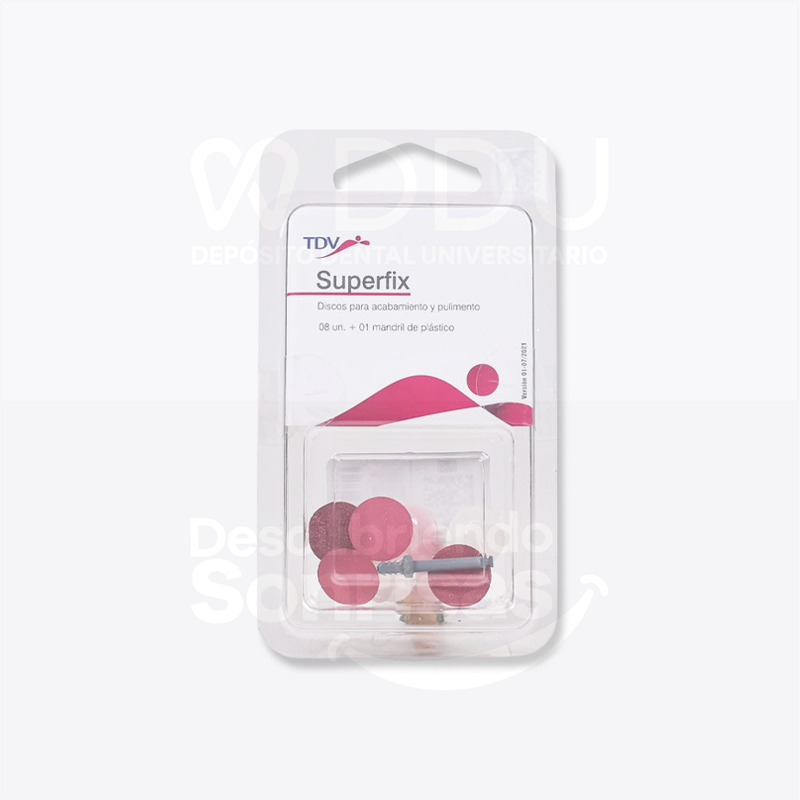 Superfix 8 Discos Surtidos + Mandril Plastico