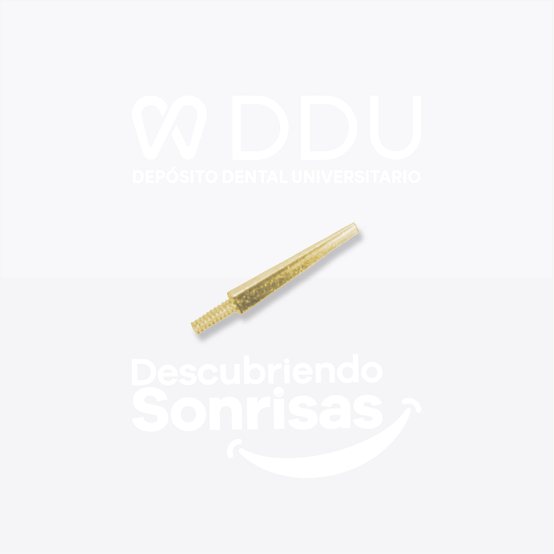 Dowel PIN Sencillo Dorado C/1000 Pzas