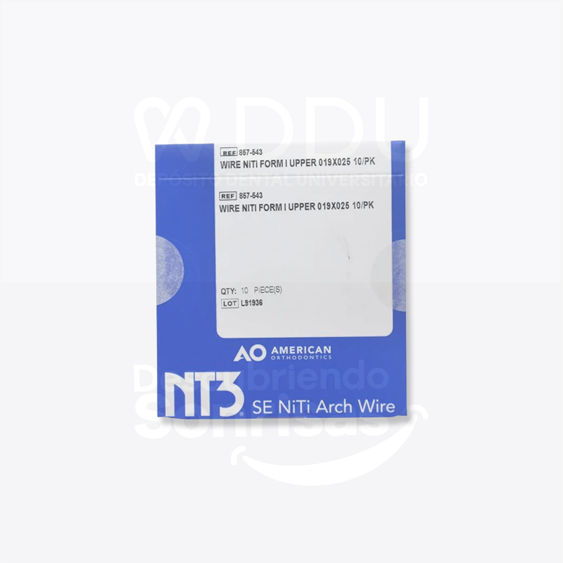 Arco Multitrenzado AO .019x.025 STD C/10
