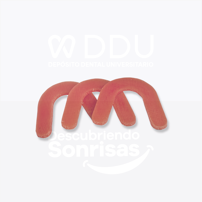 Cera Roja EN Herradura "forma U" Pieza