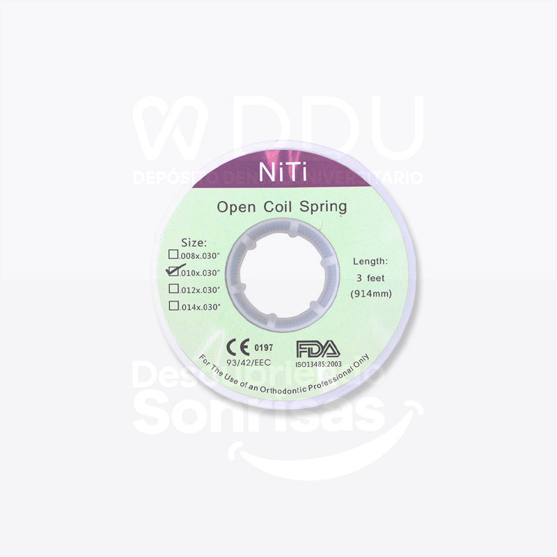 Resorte Opencoil .010 Niti 200-095 Pza