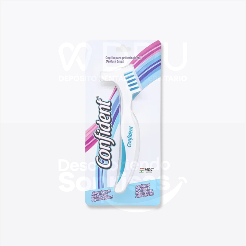 Cepillo P/placas Dentales Confident PZA
