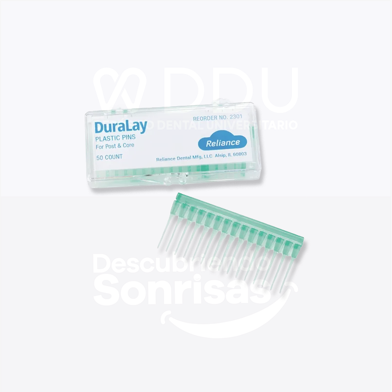 Pins Plastico Duralay C/48