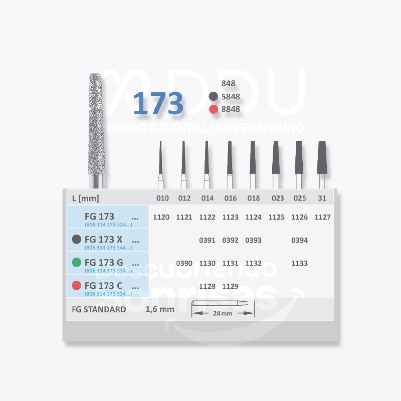 Fresa Diamante Fg173x-018 Tronco PP