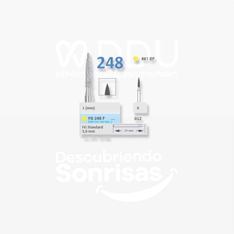 Fresa Diamante Fg248f-012 Flama