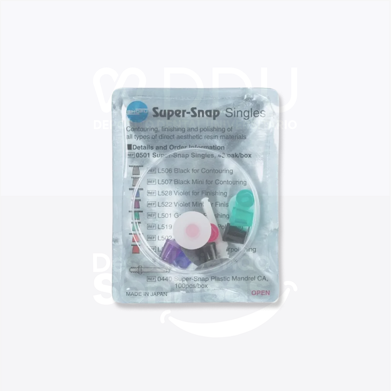 Super- Snap Discos P/ Pulir C/8 Shofu