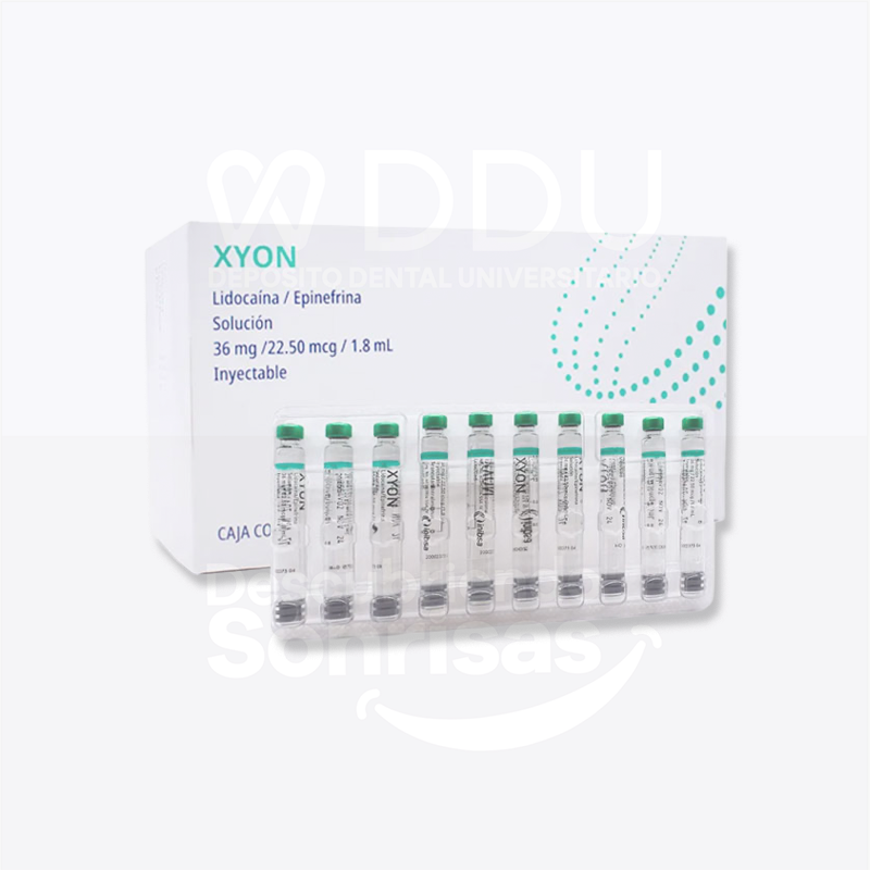 Xyon Lidocaina C/epi 2% C/50 Vidrio