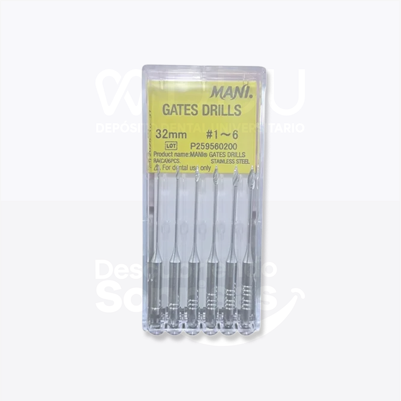 Gates No. 1-6 32MM Mani Econom